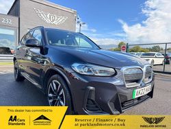 Black Used 2022 BMW iX3 M Sport SUV | £21,495 (Fair price)