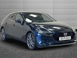 Deep crystal blue Used 2022 Mazda 3 Inclusive Hatchback | £15,699 (Fair price)