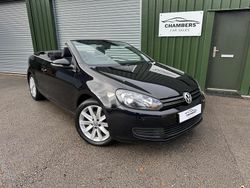 Black Used 2014 VW Golf Cabriolet SE Cabriolet | £6,400 (Fair price)