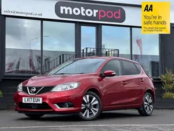 Red Used 2017 Nissan Pulsar Tekna Hatchback | £10,990 (Fair price)