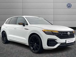 White Used 2021 VW Touareg Black Edition SUV | £35,949 (Fair price)