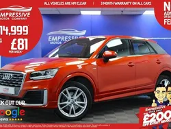 Orange Used 2018 Audi Q2 S-Line SUV | £14,999 (Fair price)