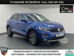Blue Used 2018 VW T-Roc SEL SUV | £12,970 (Fair price)