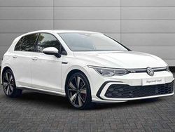 Pure white Used 2024 VW Golf VIII GTD Hatchback | £32,490 (Expensive)