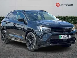 Black Used 2022 Vauxhall Grandland X GS Line SUV | £18,147 (Fair price)