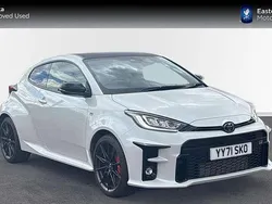 White Used 2021 Toyota Yaris Hatchback | £31,499 (A bit pricey)