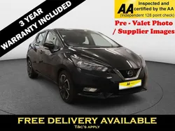 Black Used 2022 Nissan Micra Acenta Hatchback | £11,195 (Fair price)