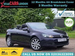 Mauve/purple Used 2013 VW Golf Cabriolet SE Cabriolet | £4,700 (Fair price)
