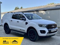 White Used 2021 Ford Ranger Wildtrack Pickup | £14,495 (Good price)