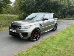 Silver Used 2018 Land Rover Range Rover Sport HSE SUV | £24,000 (Good price)