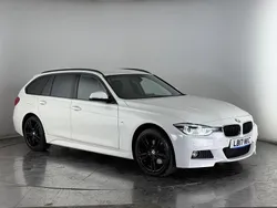White Used 2017 BMW 330 M Sport Estate | £14,750 (Good price)
