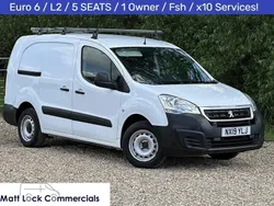White Used 2019 Peugeot Partner S MPV | £4,795 (Fair price)