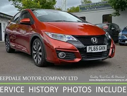 Red Used 2016 Honda Civic SR Hatchback | £11,790 (Fair price)