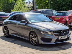 Grey Used 2014 Mercedes CLA220 AMG Sedan | £12,795 (Expensive)