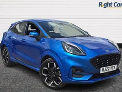 Dessert island blue Used 2022 Ford Puma ST-Line X SUV | £15,999 (Fair price)