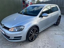 Silver Used 2014 VW Golf VII S Hatchback | £5,750 (Fair price)
