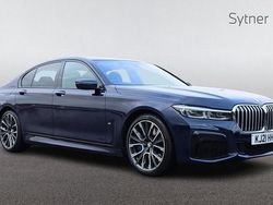 Blue Used 2021 BMW 740 M Sport Sedan | £37,000 (Fair price)