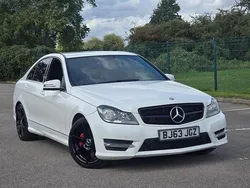 White Used 2013 Mercedes C350 AMG Sedan | £6,495 (Fair price)