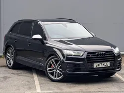 Black Used 2017 Audi SQ7 Comfort SUV | £31,495 (Good price)