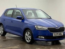 Blue Used 2021 Skoda Fabia SE Hatchback | £7,499 (Good price)