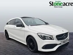 White Used 2019 Mercedes CLA220 AMG line Sedan | £17,495 (Good price)