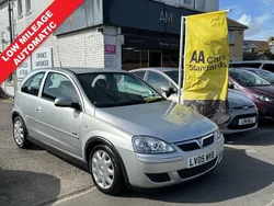Silver Used 2005 Vauxhall Corsa Design Edition Hatchback | £2,995 (Good price)