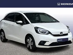 White Used 2021 Honda Jazz Hybrid Hatchback | £16,895 (Fair price)