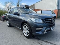 Grey Used 2013 Mercedes ML350 AMG SUV | £7,438 (Fair price)