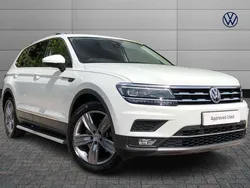 White Used 2020 VW Tiguan Allspace SEL SUV | £26,390 (Fair price)