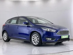 Blue Used 2017 Ford Focus Titanium Hatchback | £8,890 (Fair price)