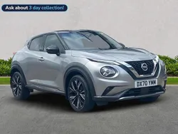 Silver Used 2020 Nissan Juke Tekna+ SUV | £13,729 (Fair price)