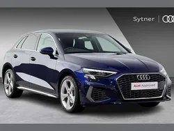 Blue Used 2024 Audi A3 e-tron S-Line Hatchback | £26,750 (Fair price)