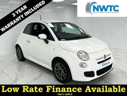 White Used 2013 Fiat 500 S Hatchback | £5,195 (Fair price)