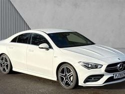 White Used 2020 Mercedes CLA35 AMG Sedan | £26,790 (Fair price)