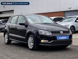Black Used 2015 VW Polo SE Hatchback | £9,198 (Fair price)