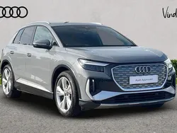 Grey Used 2024 Audi Q4 e-tron S-Line SUV | £31,189 (Super price)