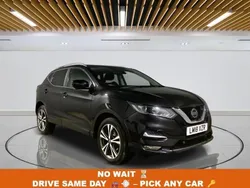 Black Used 2018 Nissan Qashqai N-Connecta SUV | £8,399 (Good price)