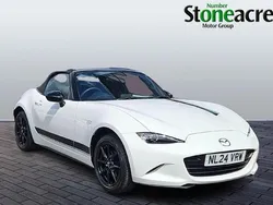 White Used 2024 Mazda MX5 Prime-Line Cabriolet | £22,000 (Fair price)