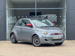 Grey Used 2022 Fiat 500e Red Cabriolet | £17,695