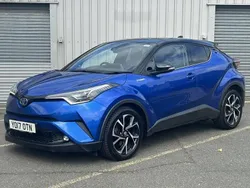 Blue Used 2017 Toyota C-HR SUV | £12,300 (Good price)