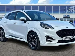 White Used 2023 Ford Puma ST-Line Hatchback | £16,995 (Good price)