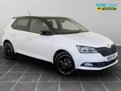 White Used 2019 Skoda Fabia Monte Carlo Hatchback | £8,695 (Fair price)
