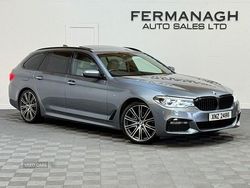 Blue Used 2017 BMW 530 M Sport Estate | £18,990 (Fair price)