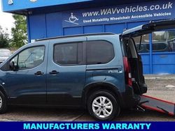 Blue Used 2025 Peugeot Rifter Allure MPV | £22,995