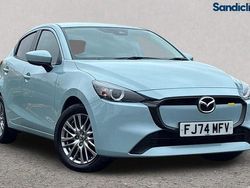 Metallic air stream blue Used 2023 Mazda 2 Exclusive-Line Hatchback | £15,489 (Fair price)