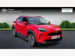 Red Used 2023 Toyota Yaris Hybrid Hatchback | £24,278