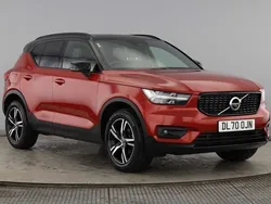 Red Used 2021 Volvo XC40 R-Design SUV | £20,790 (Fair price)