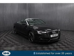Black Used 2016 Audi A5 Cabriolet S-Line Cabriolet | £9,995 (Fair price)