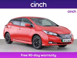 Red Used 2022 Nissan Leaf N-Connecta Hatchback | £10,349 (Fair price)
