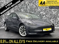 Grey Used 2021 Tesla Model 3 Long Range Sedan | £17,895 (Fair price)
